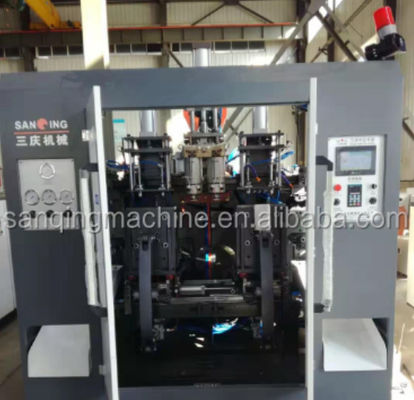 1.5L HDPE Blow Moulding Machine Kontrol PLC Hidrolik Plastik 4kN