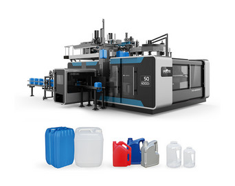 25l Penuh Servo Pe Blow Moulding Machine Rotary Kecepatan Tinggi