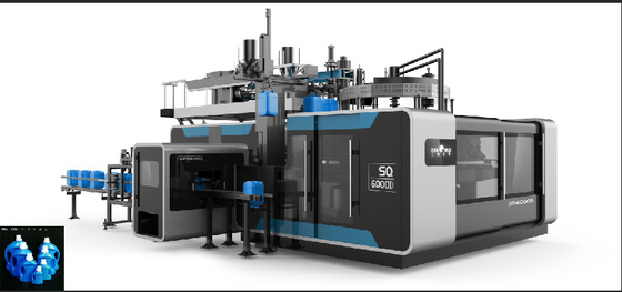 30l Kecepatan Tinggi Rotary Blow Molding Machine Pembuatan Botol