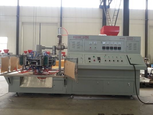 Ldpe Hdpe 15kw Mesin Hembusan Otomatis 2 Stasiun