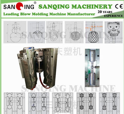 Cetakan Hembusan Botol Baja ISO9001