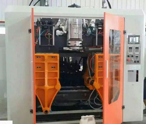 Mesin Extrusion Blow Moulding 5 Liter Kontrol PLC 22KW