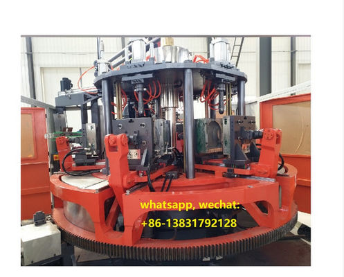 Sekrup Dia 110mm 5L Rotary Blow Moulding Machine 17000 PCS/24 Jam 380V
