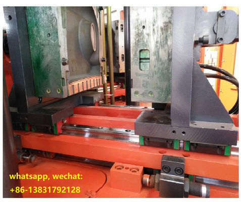 CE 2 Liter Mesin Blow Molding Sepenuhnya Otomatis 0.6m3/Min 2 Rongga