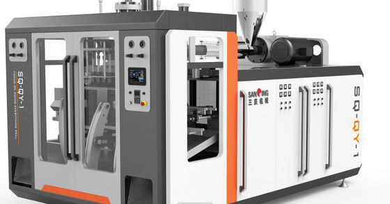 LDPE 8 Rongga HDPE Mesin Pembuat Botol Plastik Kontrol PLC