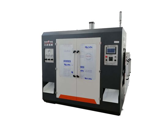 Otomatis 2 Die Heads 10cm Ball Blowing Machine 70kg / H