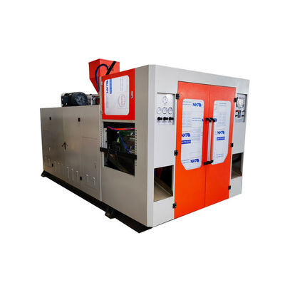 0.8M3/Min 3000ml Mesin Pembuat Toples Plastik HDPE Moulding 200PCS/HR
