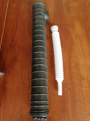 Mesin Blow Moulding Stasiun Ganda ISO9001 Dia 65mm Pembuatan Pipa Plastik 700p / H