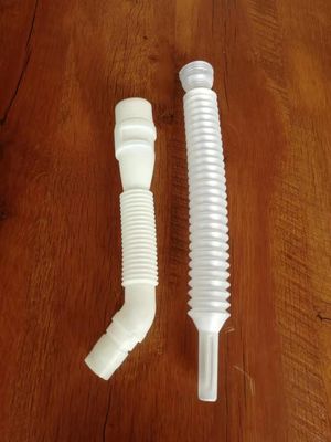 Mesin Blow Moulding Stasiun Ganda ISO9001 Dia 65mm Pembuatan Pipa Plastik 700p / H