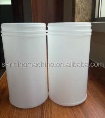 1.5L HDPE Blow Moulding Machine Kontrol PLC Hidrolik Plastik 4kN