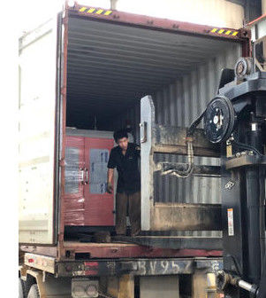 Mesin Blow Molding HDPE ISO9001 2 Stasiun Pembuatan Bucket Plastik 3.5 * 2.1 * 2.2m