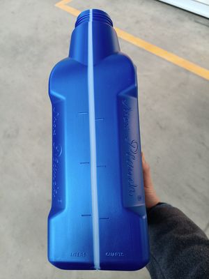 Pp 5l Jerry Can Blow Moulding Machine Tiga Lapisan Stasiun Ganda Otomatis