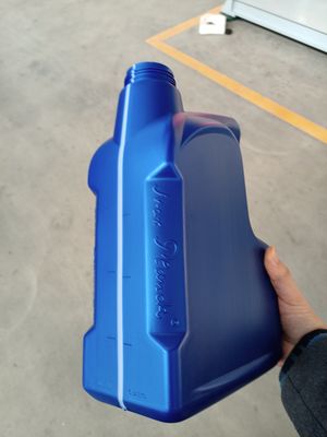 Pp 5l Jerry Can Blow Moulding Machine Tiga Lapisan Stasiun Ganda Otomatis