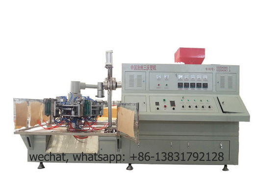 Pe Ice Pop Tube 220v 1 Liter Mesin Blow Molding Rotary 6 Cetakan