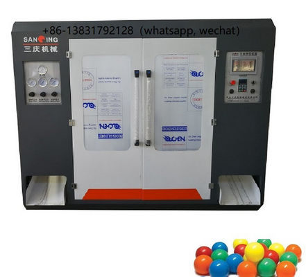 Soft LDPE Pool Toy 3PH Mesin Blow Moulding Stasiun Ganda