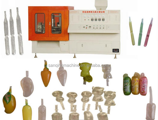 Rotary Otomatis 6 Cetakan 1 Liter Mesin Blow Moulding
