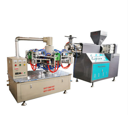 Jenis Terpisah Rotary 1000ml Mesin Blow Molding Kecil 6 Cetakan
