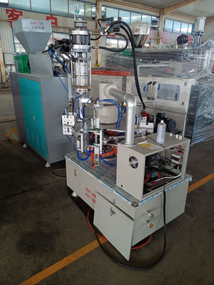 Jenis Terpisah Rotary 1000ml Mesin Blow Molding Kecil 6 Cetakan