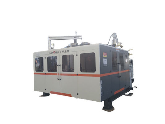 3l 6 Cetakan Rotary Blow Moulding Machine Servo Motor