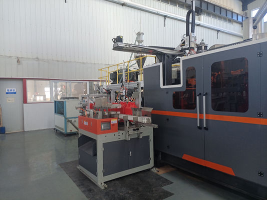 3l 6 Cetakan Rotary Blow Moulding Machine Servo Motor