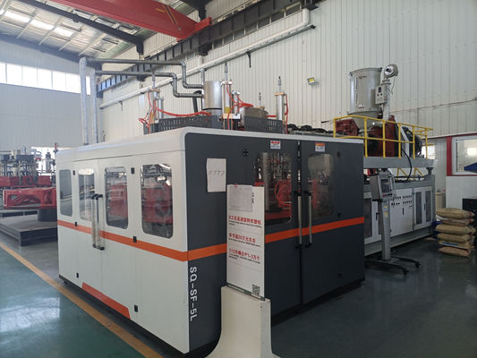 3l 6 Cetakan Rotary Blow Moulding Machine Servo Motor