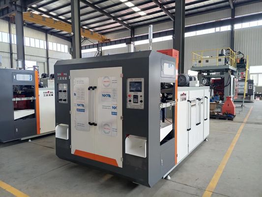 1/2/3/4/6 Rongga Sepenuhnya Otomatis Mesin Blow Moulding Stasiun Ganda